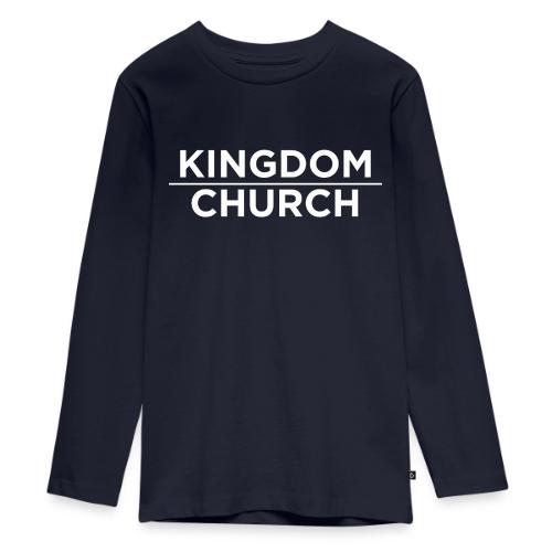 KingdomOverChurchWhite - Kids' Premium Long Sleeve T-Shirt