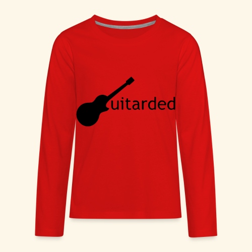 Guitarded - Kids' Premium Long Sleeve T-Shirt