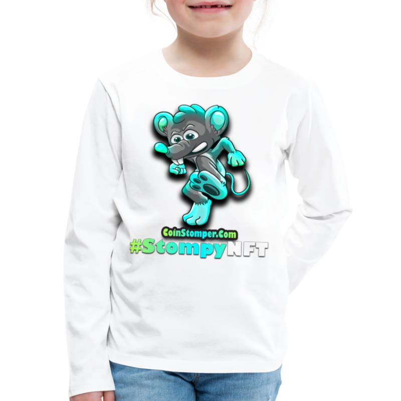 StompyNFT#1 - Kids' Premium Long Sleeve T-Shirt