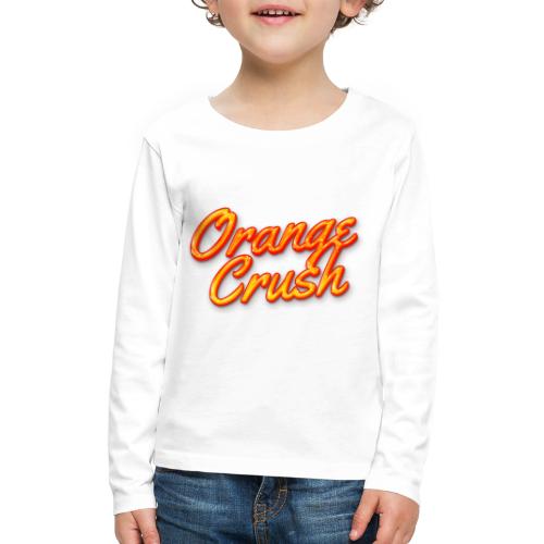 Orange Crush - Kids' Premium Long Sleeve T-Shirt