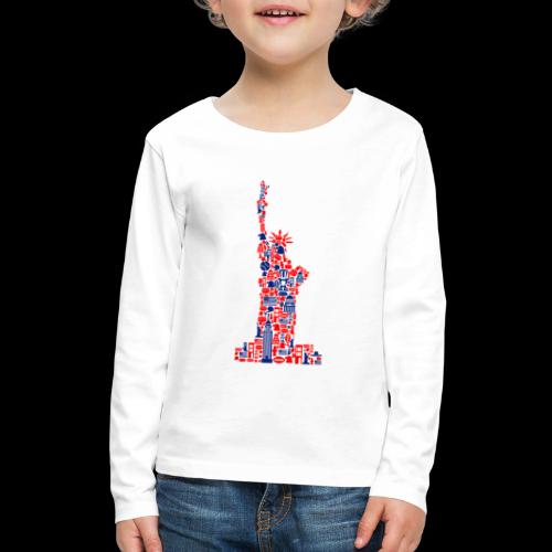 Statue of Liberty | American Icons - Kids' Premium Long Sleeve T-Shirt