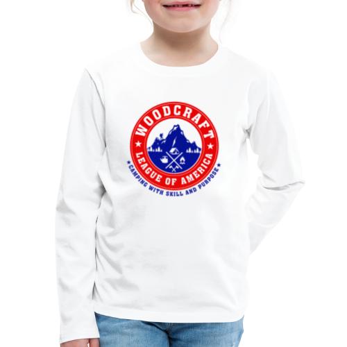 Woodcraft League of America Logo Gear - Kids' Premium Long Sleeve T-Shirt