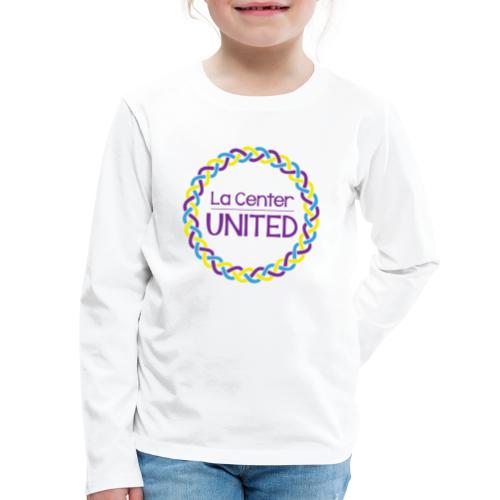 La Center United Logo - Kids' Premium Long Sleeve T-Shirt