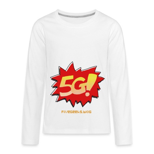 five geeks mini 2 - Kids' Premium Long Sleeve T-Shirt