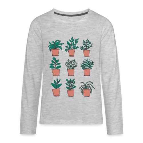 Flowerpots - Kids' Premium Long Sleeve T-Shirt