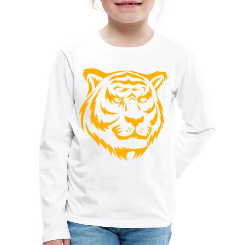 Fashion, Yellow Tiger Souvenirs, Men's T-shirts - Kids' Premium Long Sleeve T-Shirt