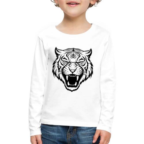 Souvenirs Tiger Animal Design, Tiger Animals. - Kids' Premium Long Sleeve T-Shirt