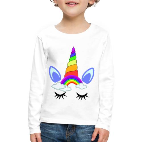 Rainbow Unicorn - Kids' Premium Long Sleeve T-Shirt