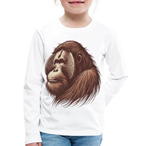 Orangutan - Kids' Premium Long Sleeve T-Shirt