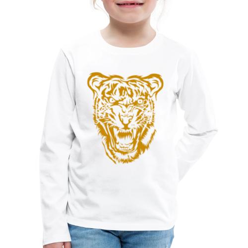 Roar into Adventure: Discover Tiger Souvenirs - Kids' Premium Long Sleeve T-Shirt