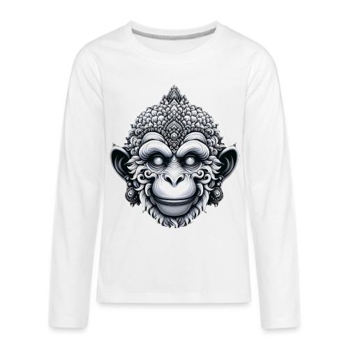 Hanuman Hindu God - Kids' Premium Long Sleeve T-Shirt