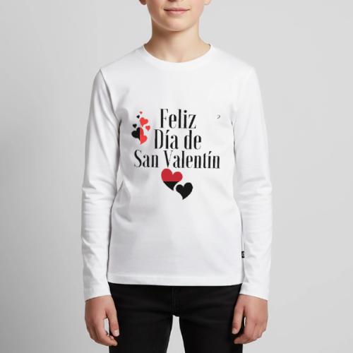 Moda de San Valentín, Celebra Día 14 de Febrero. - Kids' Premium Long Sleeve T-Shirt
