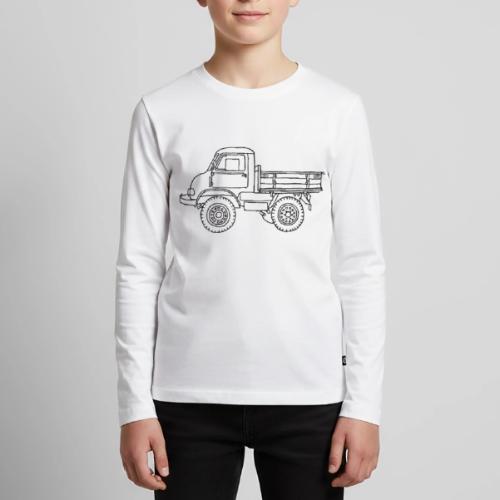Off-road truck, transporter - Kids' Premium Long Sleeve T-Shirt