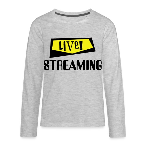 Live Streaming - Kids' Premium Long Sleeve T-Shirt