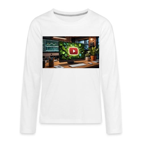 blueprint 06632d5a 5fd4 79a3 8000 7e45f84ac268 - Kids' Premium Long Sleeve T-Shirt