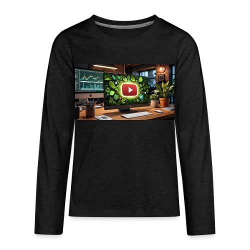blueprint 06632d5a 5fd4 79a3 8000 7e45f84ac268 - Kids' Premium Long Sleeve T-Shirt