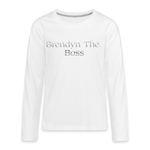Brendyn The Boss - Kids' Premium Long Sleeve T-Shirt