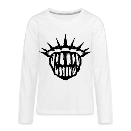Teeth Of The Divine Sigil BLACK - Kids' Premium Long Sleeve T-Shirt