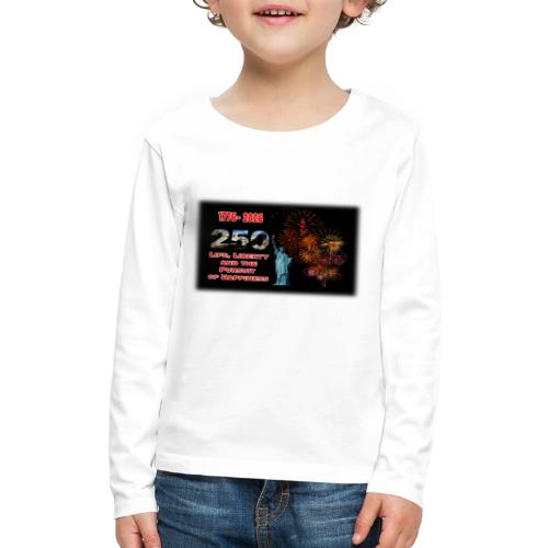 1776 - 2026 - 250 Years USA | Fireworks - Kids' Premium Long Sleeve T-Shirt