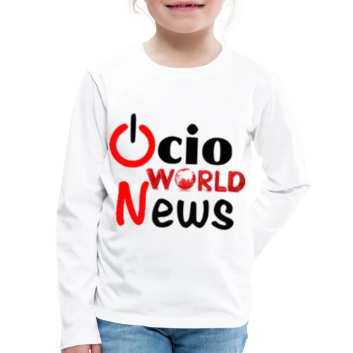 OcioNews World - Kids' Premium Long Sleeve T-Shirt