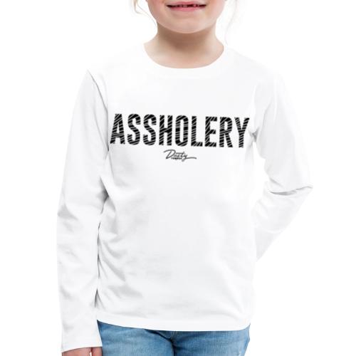 Assholery Alt Design - Kids' Premium Long Sleeve T-Shirt