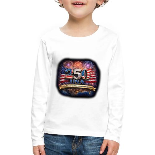 USA 250th Celebration - Kids' Premium Long Sleeve T-Shirt