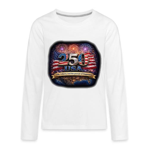 USA 250th Celebration - Kids' Premium Long Sleeve T-Shirt