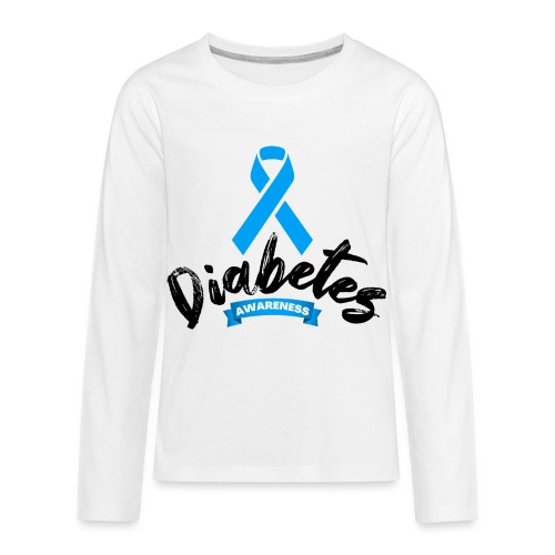 Diabetes Awareness - Kids' Premium Long Sleeve T-Shirt
