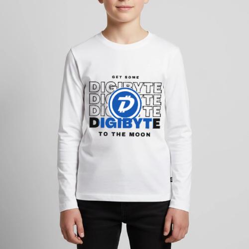 Digibyte. More secure, faster, forward thinking - Kids' Premium Long Sleeve T-Shirt