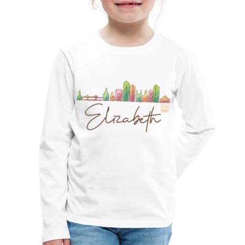 Elizabeth Skyline 04 - Kids' Premium Long Sleeve T-Shirt
