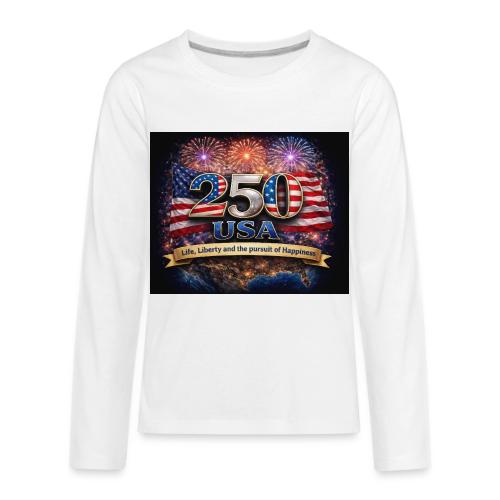 USA 250th Celebration - Kids' Premium Long Sleeve T-Shirt