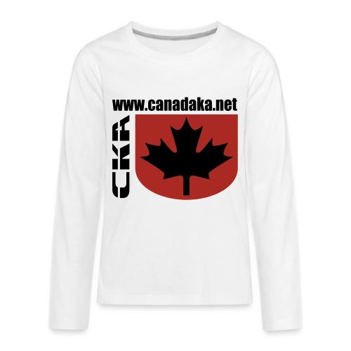 CKA Back 2 - Kids' Premium Long Sleeve T-Shirt