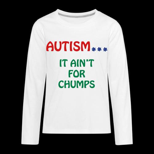 NoLF - NOT FOR CHUMPS S2 - Kids' Premium Long Sleeve T-Shirt