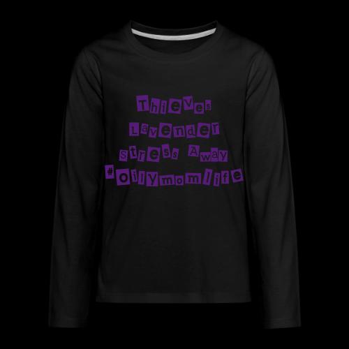 Oily Mom Life - D3 - Kids' Premium Long Sleeve T-Shirt