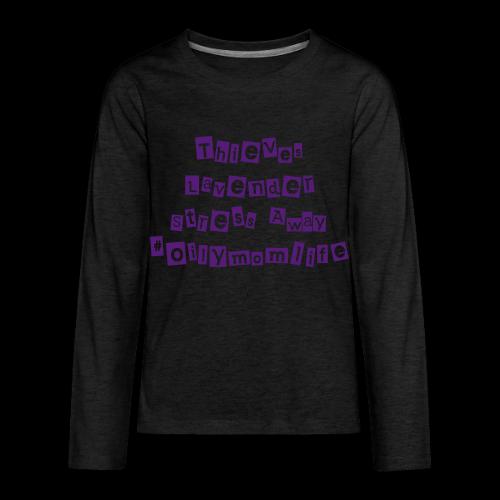 Oily Mom Life - D3 - Kids' Premium Long Sleeve T-Shirt