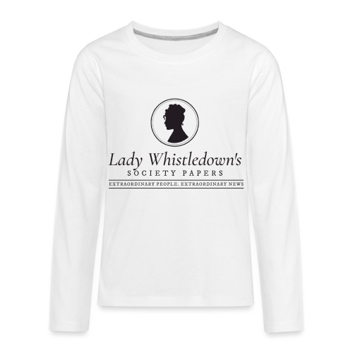 Lady Whistledown's Society Papers - Kids' Premium Long Sleeve T-Shirt