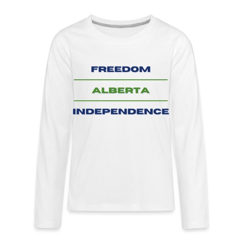 ALBERTA INDEPENDENCE - Kids' Premium Long Sleeve T-Shirt