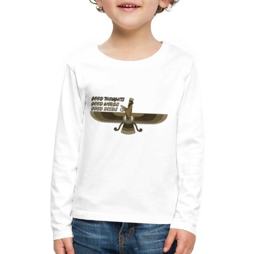 Faravahar B - Kids' Premium Long Sleeve T-Shirt