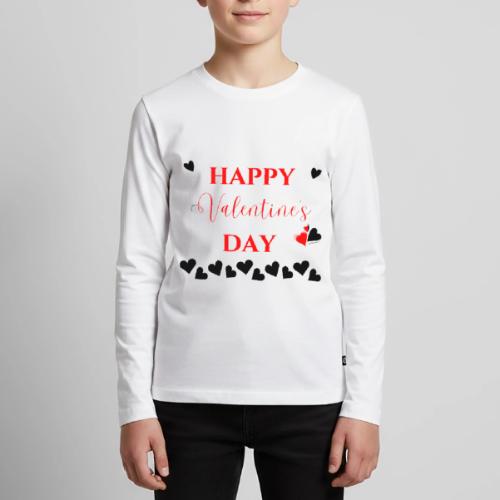 Valentine's Day Fashion, Living Love February 14 - Kids' Premium Long Sleeve T-Shirt