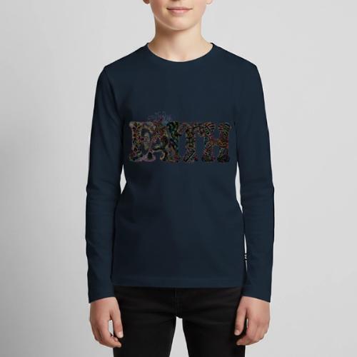 FAITH - Kids' Premium Long Sleeve T-Shirt