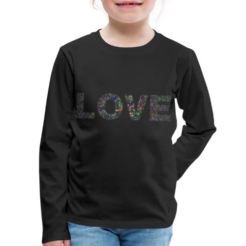 LOVE Peace Merchandise - Kids' Premium Long Sleeve T-Shirt