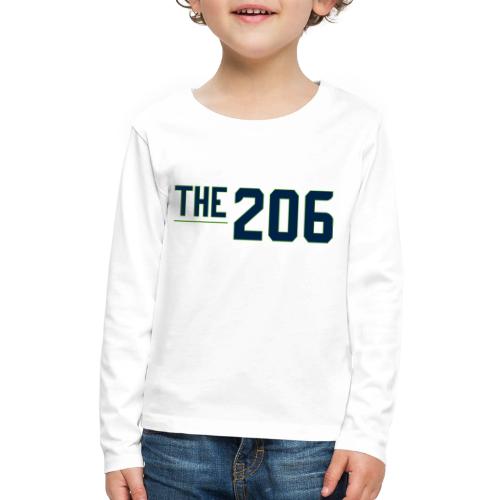 THE | 206 - Spirit of Washington - Game Apparel - Kids' Premium Long Sleeve T-Shirt