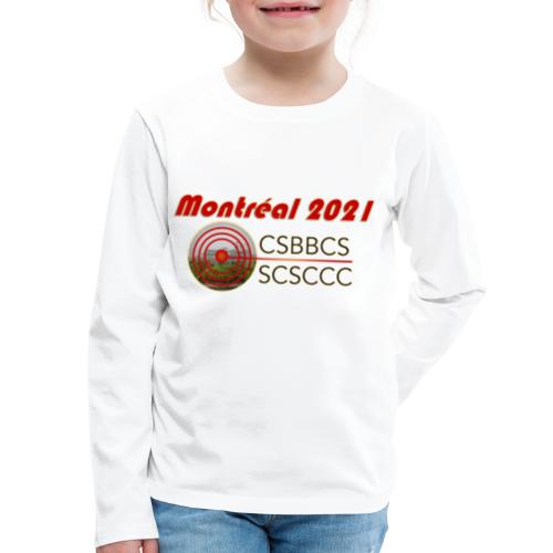 CSBBCS 2021 Transparent Logo - Kids' Premium Long Sleeve T-Shirt