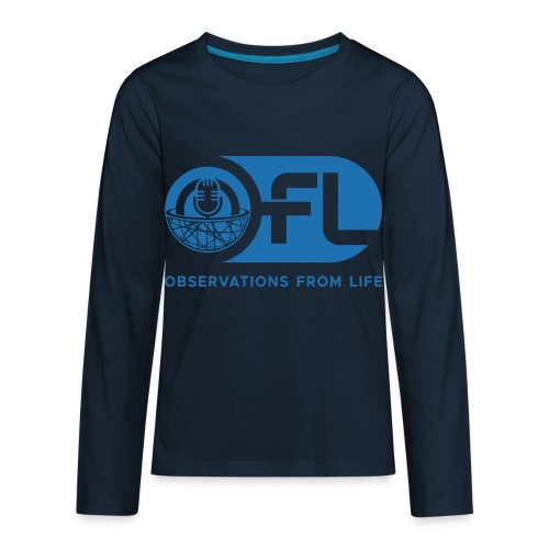 Observations from Life Logo - Kids' Premium Long Sleeve T-Shirt