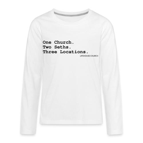 List Tagline - Kids' Premium Long Sleeve T-Shirt