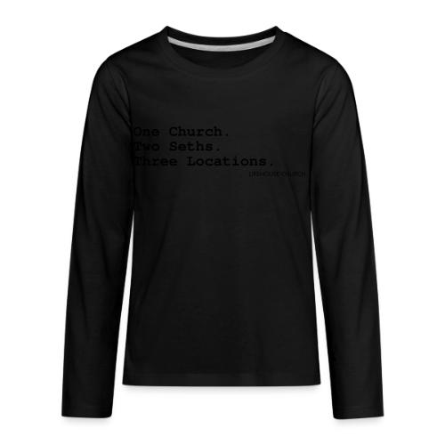 List Tagline - Kids' Premium Long Sleeve T-Shirt