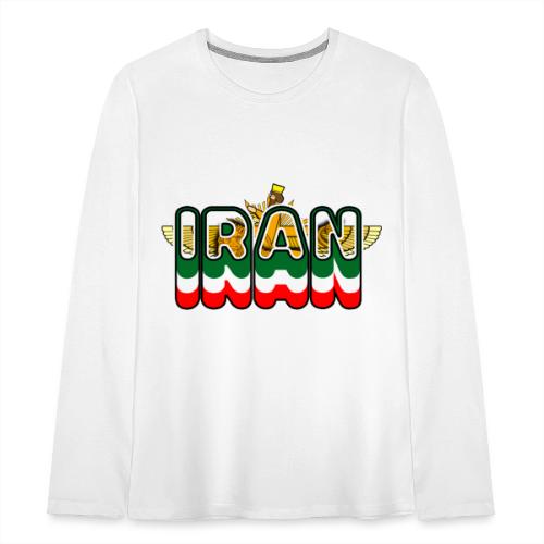 Iran Lion Sun Farvahar - Kids' Premium Long Sleeve T-Shirt