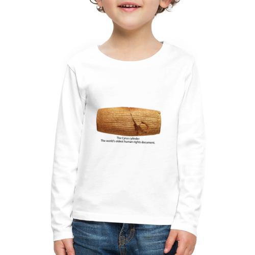 The Cyrus cylinder - Kids' Premium Long Sleeve T-Shirt
