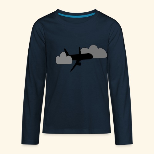plane - Kids' Premium Long Sleeve T-Shirt