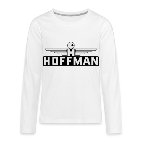 Hoffman Logo with wings - Kids' Premium Long Sleeve T-Shirt